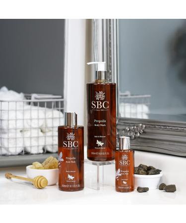SBC Skincare Propolis Body Wash 500ml - Soothing Shower Gel and Bubble Bath For Sensitive Skin - Buy Online on GoSupps.com