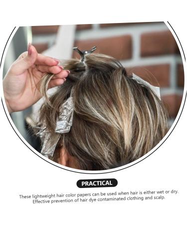 minkissy 200 Sheets Hair Dye Release Paper Tool Diy Hair Dye Hair Strips Hair Deyer Hair Dye Paper Mesh Paper Tablets Barber Hair Coloring Paper Hairdye Perm Paper Hair Removal White - Buy Online on GoSupps.com