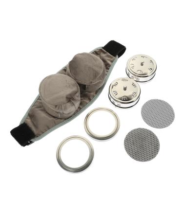 Gleavi 1 Set Moxibusion Package For Taille and Bellied Burnt Brenner Bowl stand vessel tools Moxa burner holder Moxa bags Household tools Household-Moxa belt