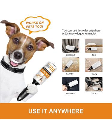 Cusbus Lint Rollers for Pet Hair - Extra Sticky, 450 Sheets, 5 Refills, Portable Pet Hair Remover for Dog & Cat Hair Removal on Clothes and Furniture - Buy Online on GoSupps.com