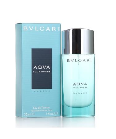Bvlgari Aqua Marine Eau De Toilette Spray for Men 1 Fl Oz