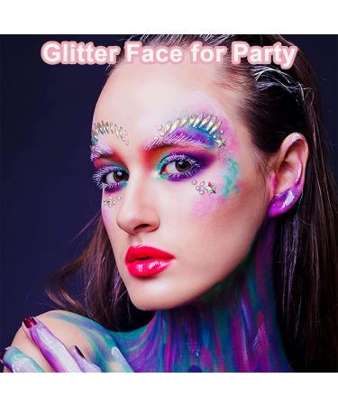 684 Pcs Eye Body Face Gems Stickers Self Adhesive DIY Face Jewels Rhinestone Stickers Crystal Diamond Glitter Stick for Women Festival accessories and Nail Art Decorations - Buy Online on GoSupps.com