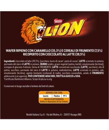 Lion - Chocolate Bar - Pack of 24x42g - Buy Online on GoSupps.com