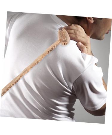 Lurrose 3-Stylish Wooden Plush Massage Hammer Set - Manual Back Massager Cartoon Design Taphammer 43x8cm - Perfect for Relaxation & Pain Relief - Buy Online on GoSupps.com