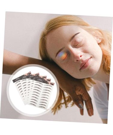 FOMIYES 10 Sheets Eyebrow 3d Sticker Lady Tools Eyebrow Sticker Stencils Eyebrow Stickers Transfer Stickers - Buy Online on GoSupps.com