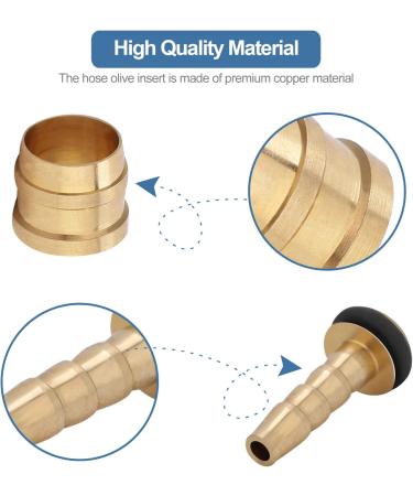 10 Set Tektro Hydraulic Brake Hose Olive Insert Replacement Kit - Buy Online on GoSupps.com