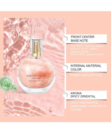 Rose eau de toilette women's perfume - with notes of rose luxury perfume for women Cologne Perfume Dating Enhance Attractiveness long lasting fragrance (Pink) - Buy Online on GoSupps.com