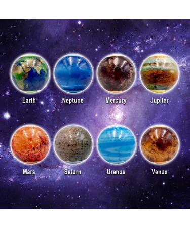 8PK Planet Explore Bath Bombs for Kids with Surprise Inside | Largest Bath Bombs with Planet Magnets | Collect All 8 Planets Awards | Ideal for Bathing and Shower Time - Buy Online on GoSupps.com