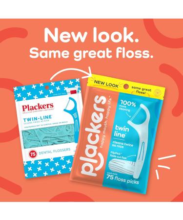 Plackers Twin-Line Dental Floss Picks - Limited Edition 150 Pieces - Perfect for On-the-Go Dental Care | International Shipping Available - Buy Online on GoSupps.com