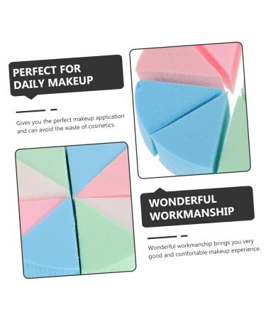 Buy Minkissy 10 Sets Triangular Sponge Puff - Makeup Blending Sponge Pads for Flawless Face Foundation | Portable Makeup Tools - Buy Online on GoSupps.com