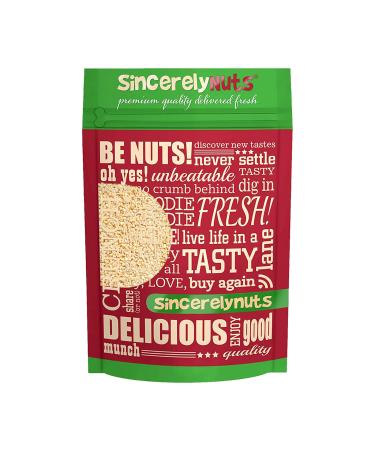 Sincerely Nuts Hulled Sesame Seeds | A Heart Healthy Snack Rich in Fiber, Minerals & Antioxidants | Source of Plant Based Protein | Gluten Free & Kosher, Bulk 1(LB) Bag 1 Pound (Pack of 1)