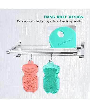 Body Scrubber Back Shower Brush: Silicone Soft Bristle Exfoliating Bath Golve Silicon Scrub Exfoliator for Showering Scrubbing Body Dead Skin Leg Arm Foot Exfoliation Scratcher 1-green - Buy Online on GoSupps.com