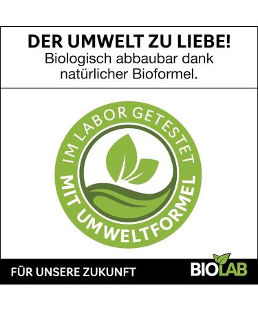Biolab Organic Glasses Cleaner - 350 ml Savings Pack (100 ml Spray + 250 ml Refill) | Alcohol-Free Silicone-Free Perfect for Glasses & Display Cleaning - Buy Online on GoSupps.com