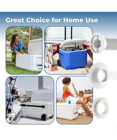 1.5 Shaft Length Cooler Drain Plug Assembly for Coleman Xtreme Coolers - Part #5010005241 | Rubbermaid Cooler Accessories - 1PACK - Buy Online on GoSupps.com