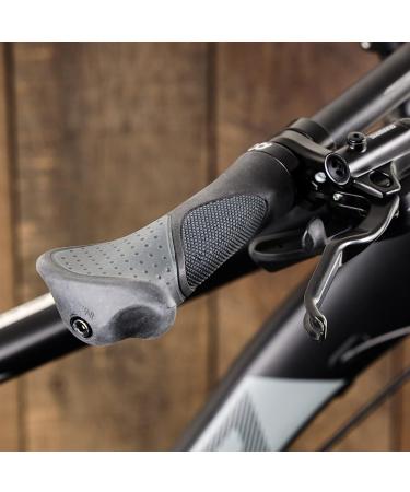 CyclingDeal Mountain Bike Handlebar Grips - Ergonomic Design for MTB & Hybrid Bikes - Soft Gel Grips with Anti-Slip Technology - 1 Pair - Buy Online on GoSupps.com