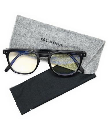 GLASSA blue light filter glasses PCG 03 2.50 dio black