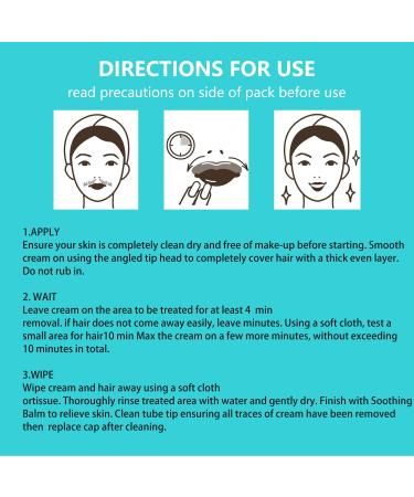 Skinetic Peach Fuzz Hair Removal Cream 100g - Gentle Hair Remover for Facial Mustache, Lip, and Fine Hair - Buy Online on GoSupps.com