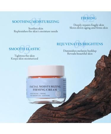 Moisturizing Firming Face Cream- Moisturiser Face Women - Anti aging Face Cream for Women - Deeply Nourishes Skin - Skin Lightening Cream - Light Texture and Easy Absorption - Buy Online on GoSupps.com