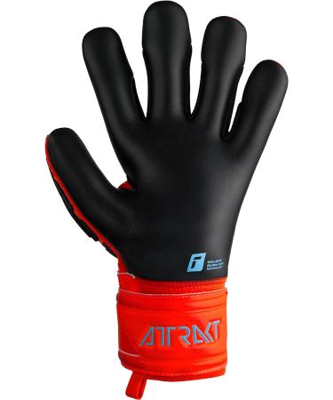 Reusch Men's Attrakt Freegel Goalkeeper Gloves - 8 Bright Red / Future Blue - International Shipping Available - Buy Online on GoSupps.com