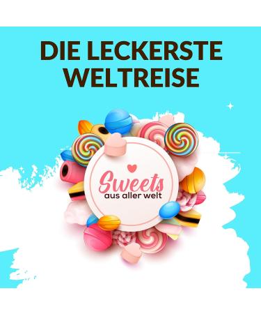 American Sweets Box - Authentic USA Treats & Global Candy Selection | Perfect for Candy Lovers - Buy Online on GoSupps.com