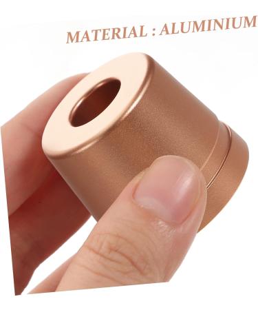 Minkissy Green Glitter Razor Holder for Men | Aluminum Shaver & Toothbrush Stand | Rose Gold Desk Organizer - Buy Online on GoSupps.com