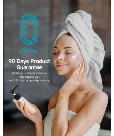 Morfone TSA Approved Travel Bottles Kit with Toiletry Bag - Leak Proof, Refillable Containers for Toiletries - Travel Size Accessories for Shampoo, Conditioner, Lotion - Cosmetic Essential - Buy Online on GoSupps.com