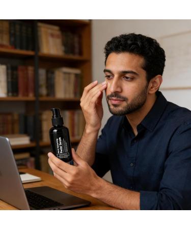Moisturizer for Men 118ml Natural Moisturizing Lotion Fast Absorbing Facial Solution Nourishing Formula for Daily Night Morning Travel Spa Home Daytime Massage Skin Care - Buy Online on GoSupps.com