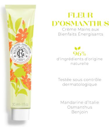 Roger and Gallet Fleur d'Osmanthus Hand Cream 30ml - Buy Online on GoSupps.com