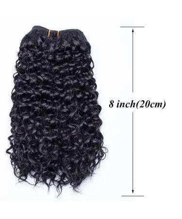 SEGO Brazilian Hair Extensions - One Piece Water Wave Bundles | Dark Black Human Hair Weave - Buy Online on GoSupps.com