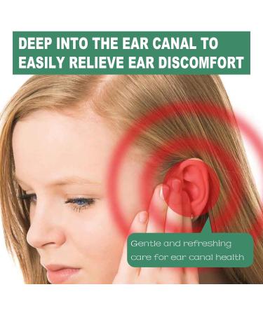 Ear Drops for Tinnitus Relief and Ear Ache Treatment - Natural Ear Oil for Clear Pain Relief and Healthier Ears - Buy Online on GoSupps.com