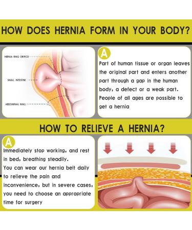 Hernia Belt for Men - Adjustable Inguinal Truss for Pain Relief & Sports | Single/Double with 2 Removable Pads (M 29.9-35.4in - Buy Online on GoSupps.com