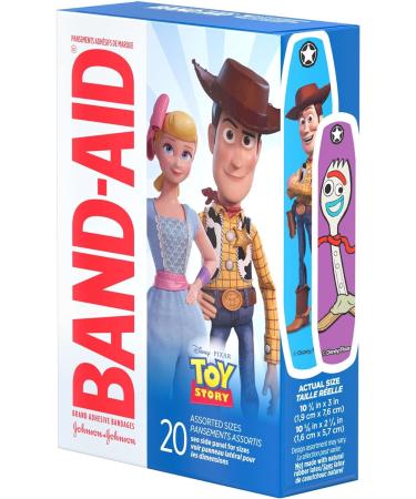 Band-Aid Disney/Pixar Toy Story 4 Adhesive Bandages (Pack of 2) - Assorted Sizes - Buy Online on GoSupps.com