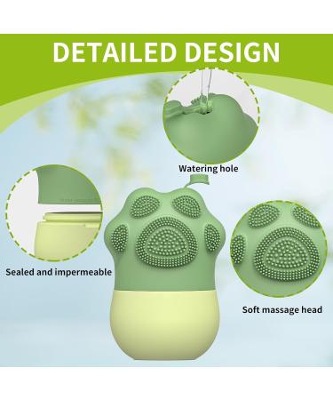 Cat Paw Black Ice Scooter - Reusable Silicone Ice Cream Face Massage Device for Pore Reduction & Skin Brightening - Buy Online on GoSupps.com