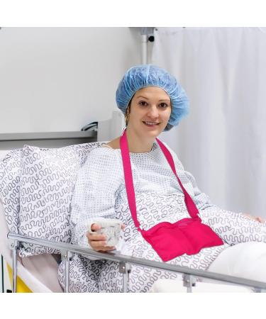 Mastectomy Drainage Pouch & Shower Bag Set - Adjustable Holder Waist Belt for Breast Surgery Recovery - Patient Care Kit (Rose) - Buy Online on GoSupps.com