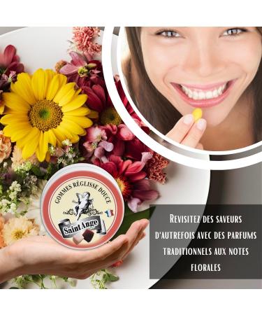 Set of 10 Boxes of Liquorice Vanilla Pastilles Sant'Angelo Traditional Sweets 100% French Licorice Vanilla - Buy Online on GoSupps.com