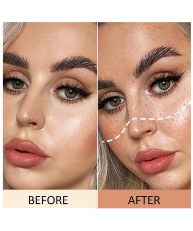 Erinde Liquid Freckle Pen - Fake Freckles Makeup for a Natural Look | Waterproof & Long-lasting Soft Brown #03 - Buy Online on GoSupps.com