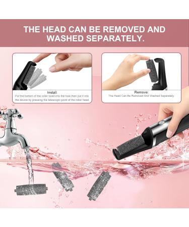 Rechargeable Electric Callus Remover for Feet - Professional Pedicure Tool for Smooth Healthy Skin at Home | Ideal for Men & Women - Buy Online on GoSupps.com