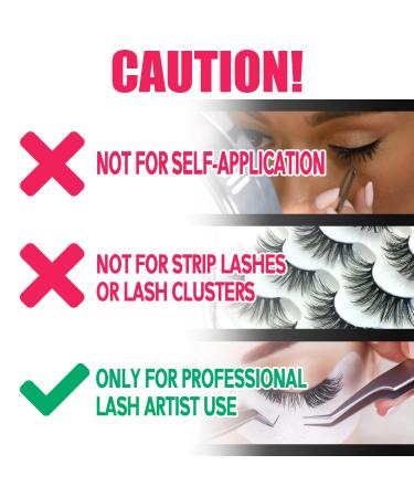 Amber Lash S Glue 10ml - Professional Eyelash Extension Adhesive | 1-Second Dry Up to 8 Weeks Bonding Latex & Formaldehyde Free - Buy Online on GoSupps.com