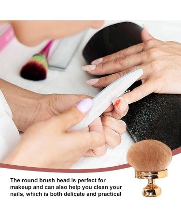 lyanny Loose Powder Brush - Blush Brush Powder Makeup Brush Multifunction Make up Brush Setting Powder Brush Mushroom Head Face Brushes Makeup rose gold - Buy Online on GoSupps.com