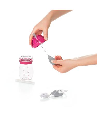 OXO Tot Straw & Sippy Cup Cleaning Set - Gray | Easy Cleaning Solution - Buy Online on GoSupps.com