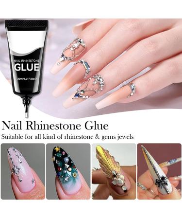 Generisch Nail Gel - 30ml - Rhinestone Modeling Glue - Decoration - Nail Modeling Gel - For Women and Girls - Home Beauty Salon - Wedding - Buy Online on GoSupps.com