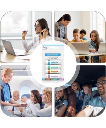 8pc Nasal Stick V-apor Inhaler Nasal Stick Natural Nasal Inhaler Portable Aromatherapy Inhaler Stick Nasal Relaxation Inhaler Natural Nasal Congestion Inhaler for Nasal Relief - Buy Online on GoSupps.com