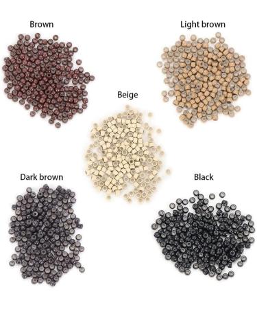 1000 Units Per Lot Silicone Nano Beads Micro Nano Ring for Nano Tip Hair (1#) - Buy Online on GoSupps.com