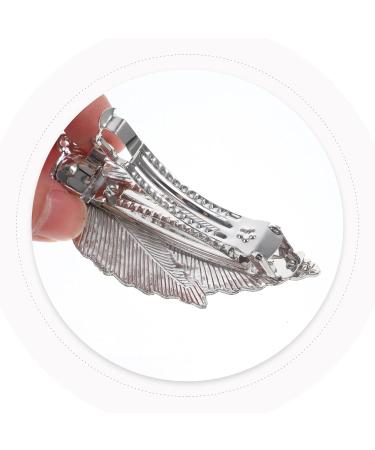 FRCOLOR Hair Jewelry Large Clips Hair Clips for Thin Hair Women Leaf Clip Leaves Hair Clips Clip for Hair Leaf Shape Hair Clip Women Hair Clips Decor Hair Clips Miss Decorate Unique Metal - Buy Online on GoSupps.com