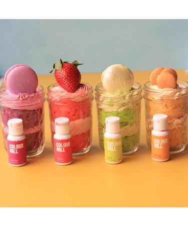 Color Mill Oil Blend Food Coloring - 20ml Mango | Perfect for Chocolates Fondant Cupcakes & Baking | Premium Oil-Based Food Colors for TortenDeco - Buy Online on GoSupps.com