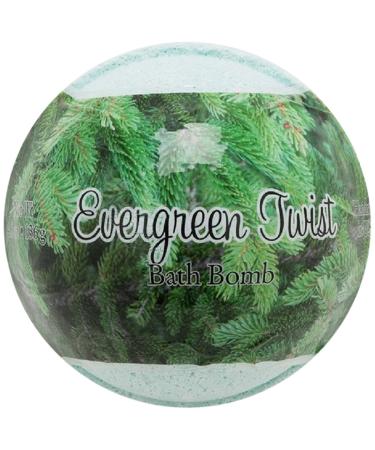 Primal Elements Evergreen Twist Bath Bomb  4.8 Ounce