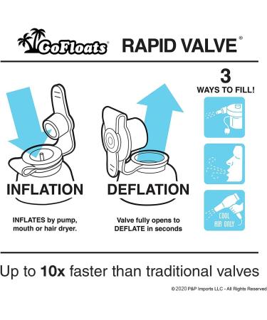 GoSports AirWedge Inflatable Beach Chair - Relax with The Comfort of Air (2-Pack) - Buy Online on GoSupps.com
