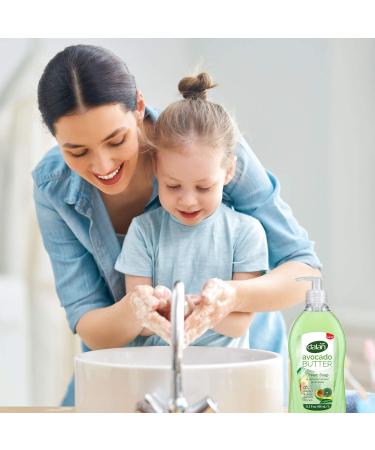 Dalan Avocado Butter Cream Ultra Moisturizing Liquid Hand Soap for Dry and Fresh Hands Feeling Clean and Soft (13.5 Fl Oz / 400 mL (Pack of 3)) 13.5 Fl Oz (Pack of 3) - Buy Online on GoSupps.com