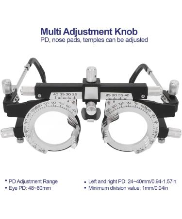 Optical Trial Frame Adjustable Optometry Optical Trial Lens Frame Universal Optometry Test Lens Optical Test Eyepiece for Visual Inspection in Optical Shops Hospitals - Buy Online on GoSupps.com