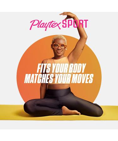 Playtex Sport Tampons - Regular Absorbency, Fragrance-Free - 36ct - Buy Online on GoSupps.com